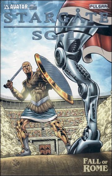 Stargate SG-1: Fall of Rome issue 3-B Platinum Foil Cover 1/750
