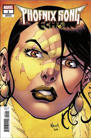 Phoenix Song: Echo issue 1-D Todd Nauck Marvel Headshot Cover