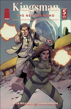 Kingsman: The Red Diamond issue 5 Leinil Yu Cover