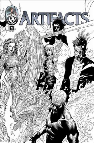 Artifacts (2010) issue 1-K Michael Broussard Sketch Cover (2nd Printing)