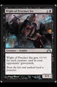 Magic the Gathering: Gatecrash (Base Set) card 84 Wight of Precinct Six