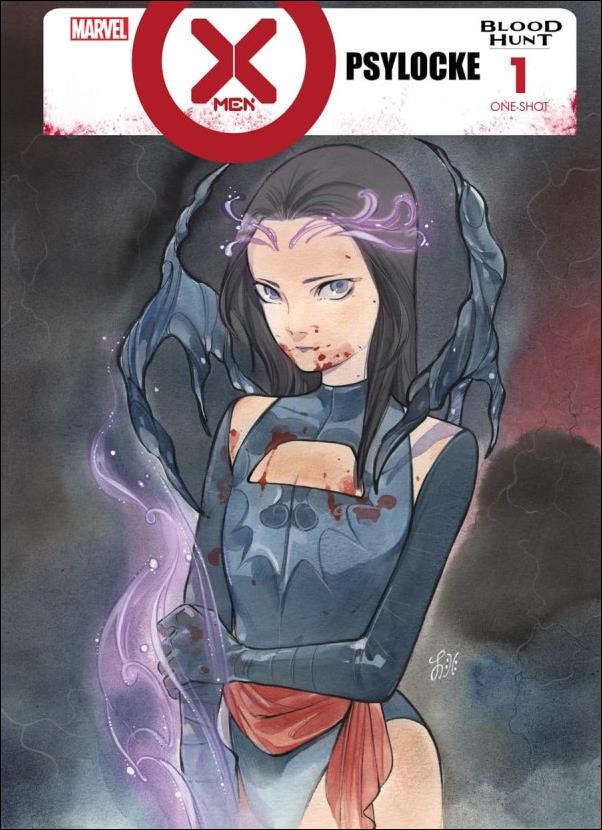 X-Men: Blood Hunt - Psylocke issue 1-B Peach Momoko Cover