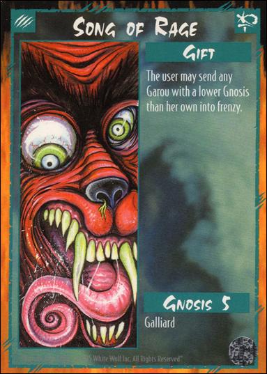 Rage Limited (Base Set) card 252 Song of Rage 
