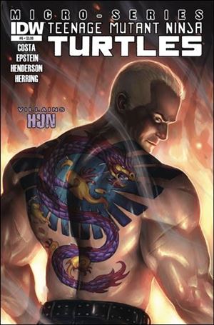 Teenage Mutant Ninja Turtles Villains Micro-Series issue 6 Tyler Walpole Cover