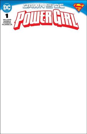 Power Girl (2023) issue 1-D Blank Cardstock Cover