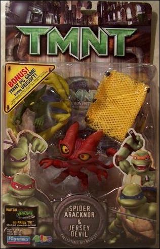 TMNT figure 10 Spider Aracknor and Jersey Devil