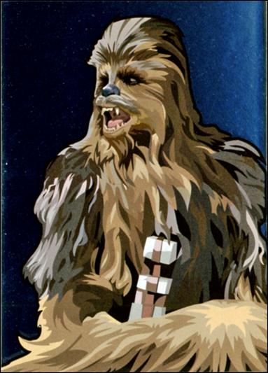 Star Wars Galaxy: Series 5 (Foil Subset) card 3 Chewbacca Silver Foil