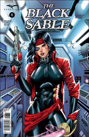 Black Sable issue 6-C Alfredo Reyes Cover