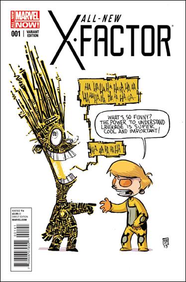 All-New X-Factor issue 1-E Skottie Young "Baby" Cover