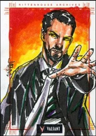 2013 Valiant Comics Preview Trading Card Set (Sketch Card Subset) card JF-03