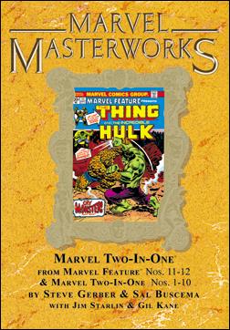 Marvel Masterworks: Marvel Two-in-One issue 1-B Marble Dust Jacket Vol 200