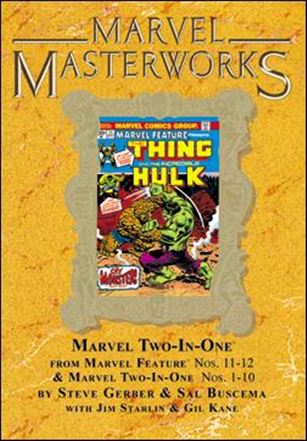Marvel Masterworks: Marvel Two-in-One issue 1-B Marble Dust Jacket Vol 200