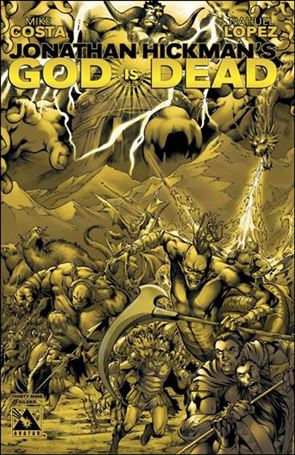 God is Dead issue 39-F Jose Luis 1:3 Gilded Cover