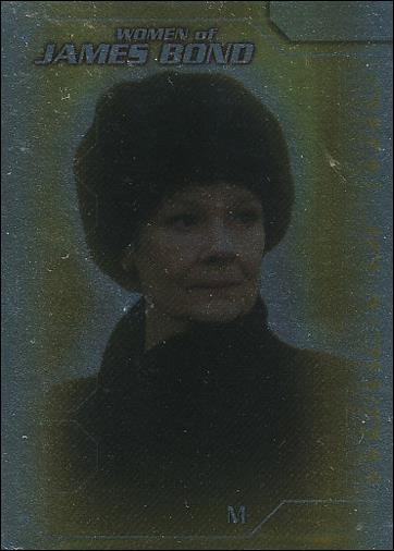 Women of James Bond in Motion (Women of MI6 Subet)  card M2 Judi Dench as M