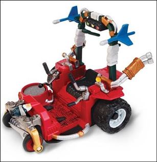 Teenage Mutant Ninja Turtles (2012) Vehicles and Playsets figure 17-B Grass Kicker Loose