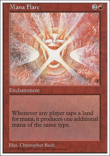 Magic the Gathering: 5th Edition (Base Set) card 250 Mana Flare