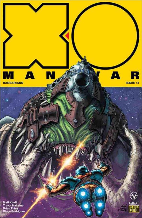 X-O Manowar (2017) issue 18-E Pre-Order Edition