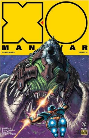 X-O Manowar (2017) issue 18-E Pre-Order Edition