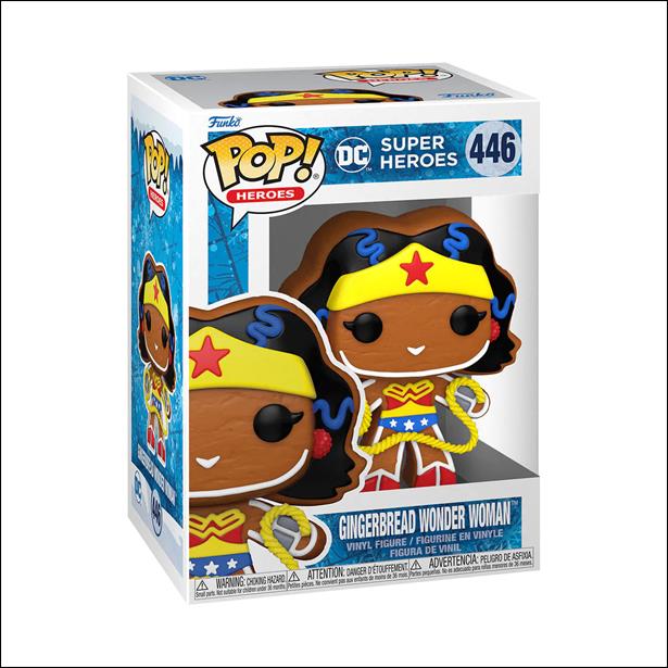 POP! Heroes figure 446 Gingerbread Wonder Woman 