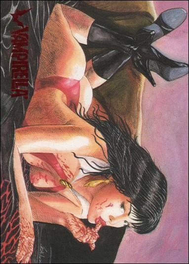 Visions of Vampirella card 66 Homage to Serperieri