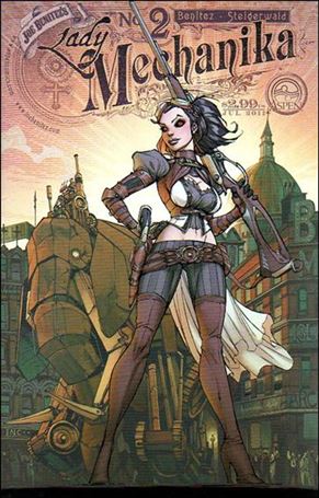 Lady Mechanika issue 2-B Ale Garza Cover