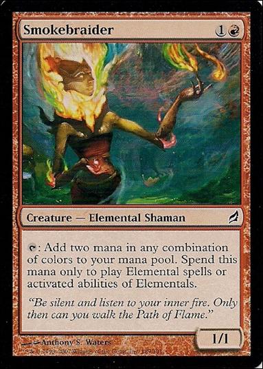 Magic the Gathering: Lorwyn (Base Set) card 189 Smokebraider