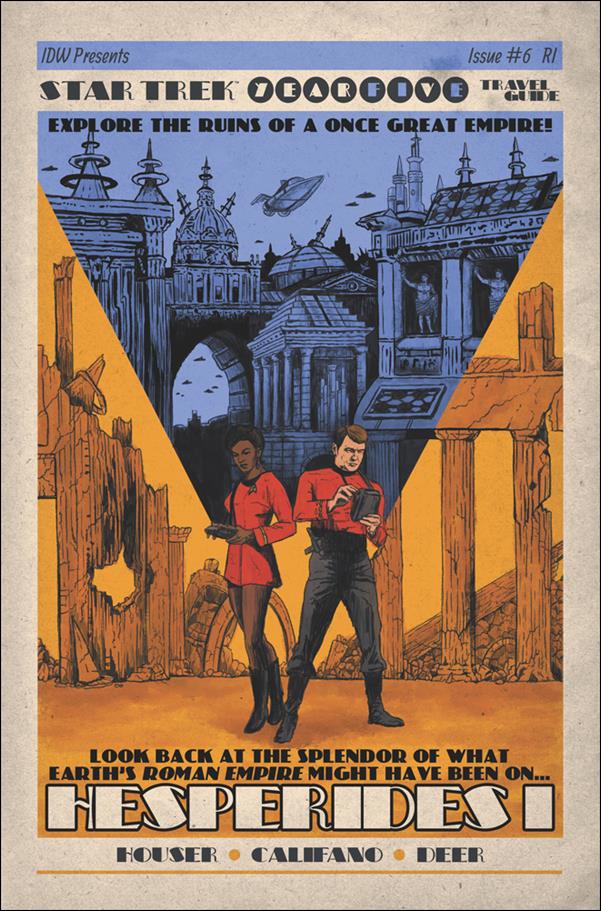 Star Trek: Year Five issue 6-B J.J. Lendl 1:10 Cover