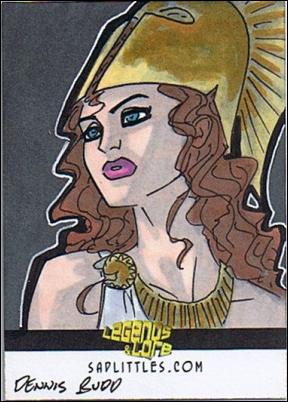 Legends & Lore (Sketch Card Subset) card DB Dennis Budd 1/30