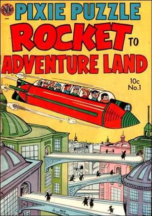 Pixie Puzzle Rocket to Adventure Land Cover Image 1