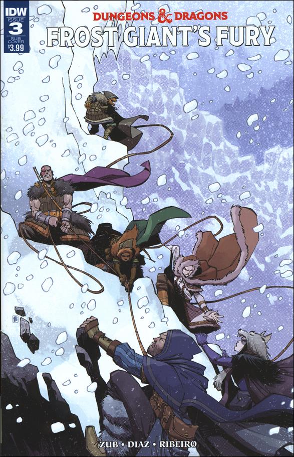 Dungeons & Dragons: Frost Giant's Fury issue 3-B Nelson Daniel Subscription Cover