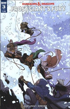 Dungeons & Dragons: Frost Giant's Fury issue 3-B Nelson Daniel Subscription Cover