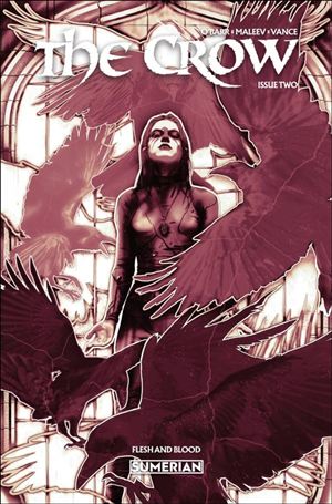 Crow: Flesh & Blood (2025) issue 2 Lucas Peverill Cover