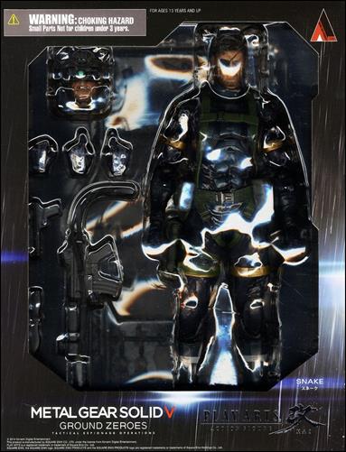 Metal Gear Solid V: Ground Zeroes (Play Arts ~ Kai)  figure 1 Snake