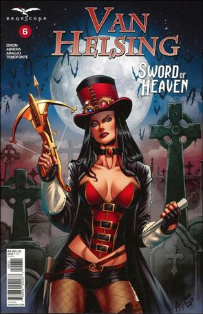 Van Helsing: Sword of Heaven issue 6-C Alfredo Reyes Cover