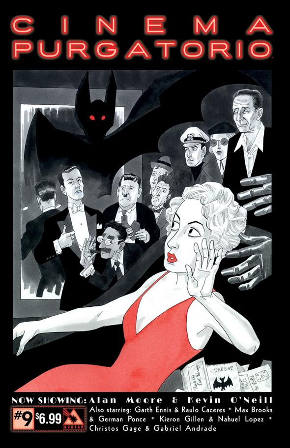 Alan Moore's Cinema Purgatorio issue 9 Kevin O'Neill Cover