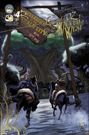 Legend of Oz: The Wicked West (2015) issue 4 Alisson Borges Cover