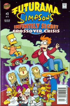 Futurama/Simpsons Infinitely Secret Crossover Crisis Cover Image 2