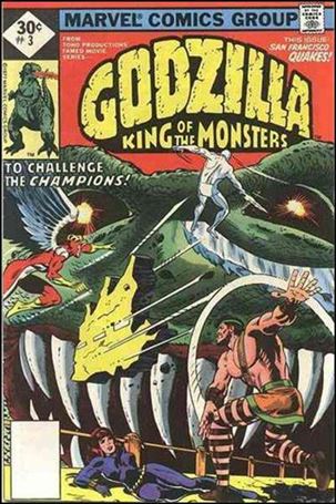 Godzilla (1977) issue 3-C Whitman Cover