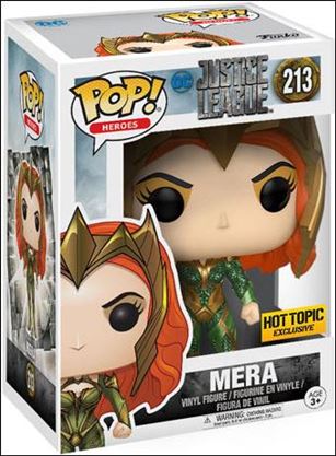 POP! Heroes figure 213 Mera Hot Topic Exclusive 