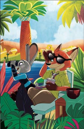 Zootopia (2025) issue 3-J Trish Forstner Virgin 1:20 Cover
