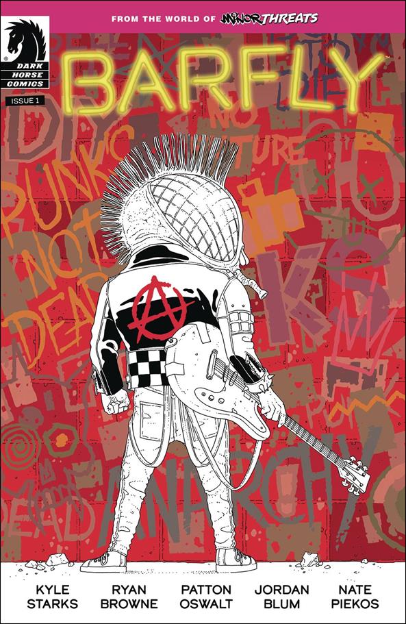 From the World of Minor Threats: Barfly issue 1-C Martin Morazzo Cover