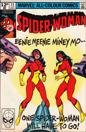 Spider-Woman (1978) issue 25-B UK Price Cover