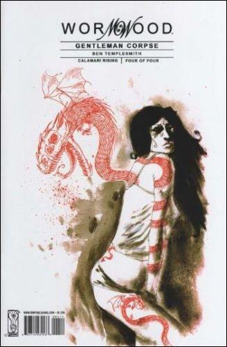 Wormwood: Gentleman Corpse: Calamari Rising issue 4-B Sketch Cover
