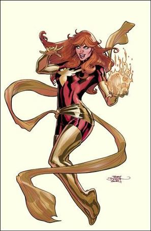 Phoenix Resurrection: The Return of Jean Grey issue 1-SP Terry Dodson Unknown Comics Red Virgin Cover