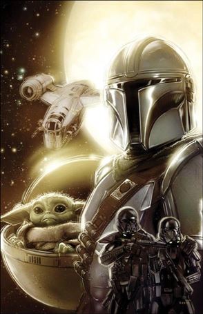 Star Wars: The Mandalorian issue 7-H Kaare Andrews Unknown/616/Shared Virgin Cover