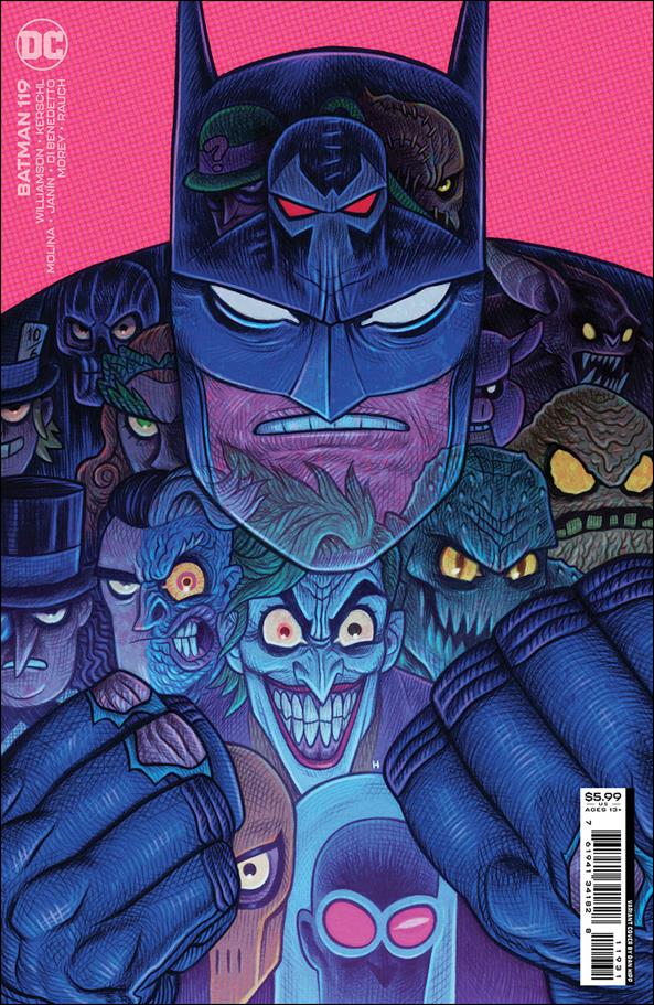 Batman (2016) issue 119-C Dan Hipp 1:25 Cardstock Cover