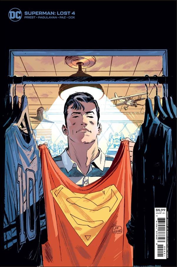 Superman: Lost issue 4-B Lee Weeks Cardstock Cover