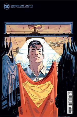 Superman: Lost issue 4.00-B Lee Weeks Cardstock Cover