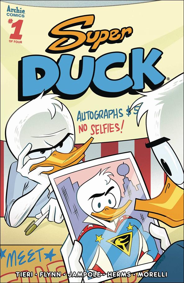 Super Duck issue 1-B Derek Charm Cover