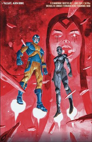 X-O Manowar: Invictus issue 2-C German Peralta Virgin Cover